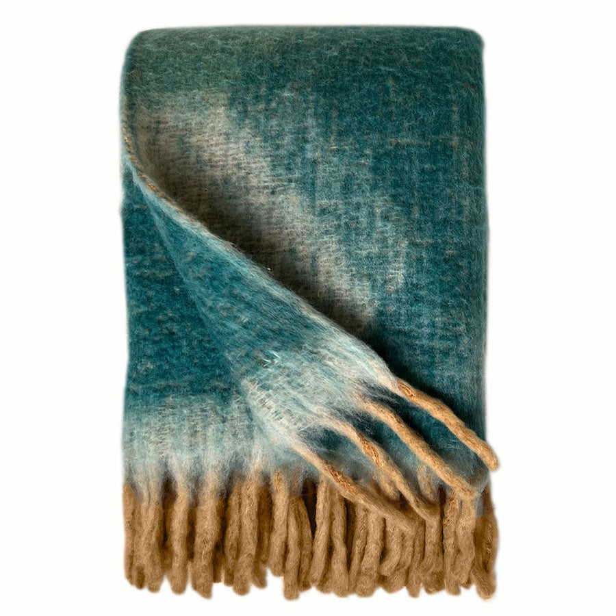 Malagoon plaid zapotec - zachtgroen - 100% gerecycled