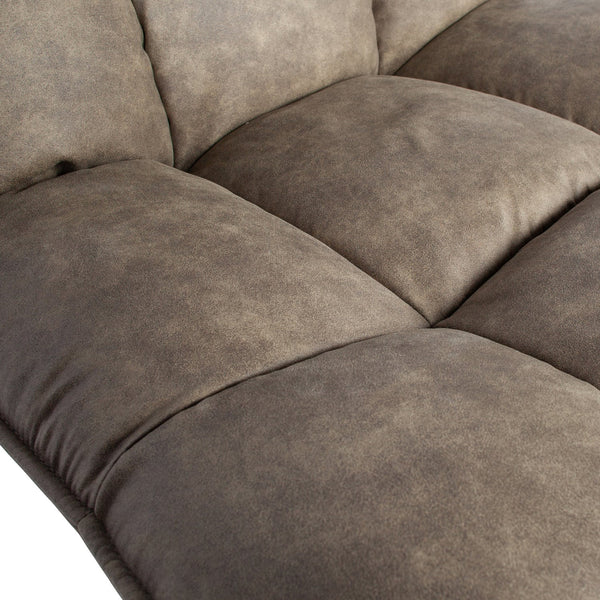 Jouke draaifauteuil leerlook groen