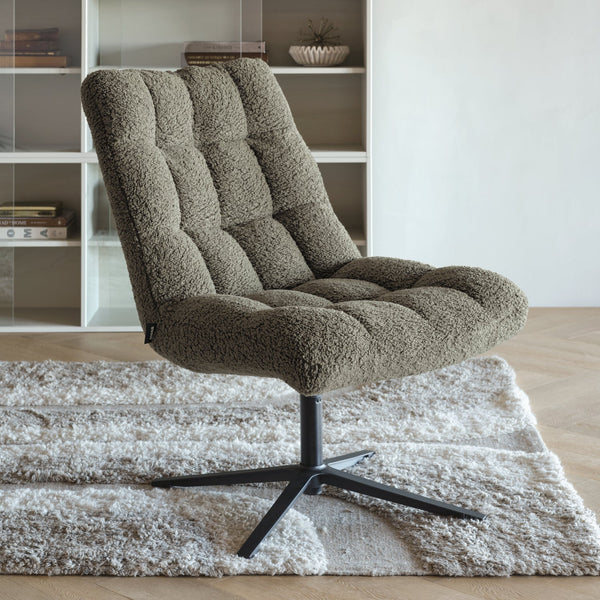 JOB DRAAIFAUTEUIL TEDDY GROEN
