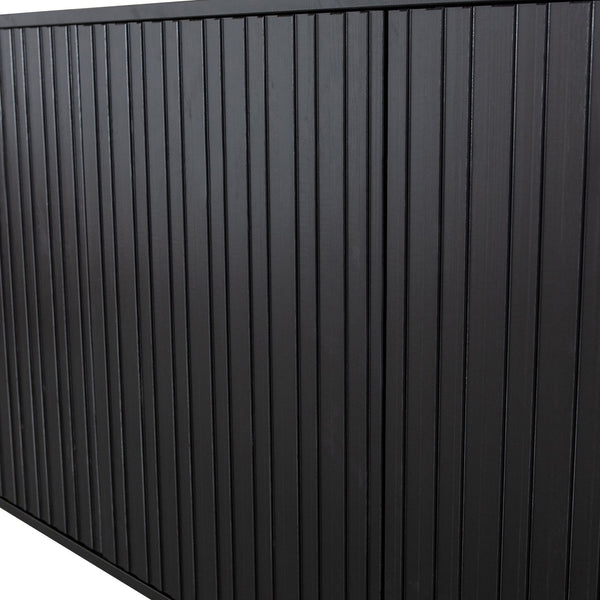 NEW GRAVURE DRESSOIR 200 CM GRENEN ZWART [fsc]