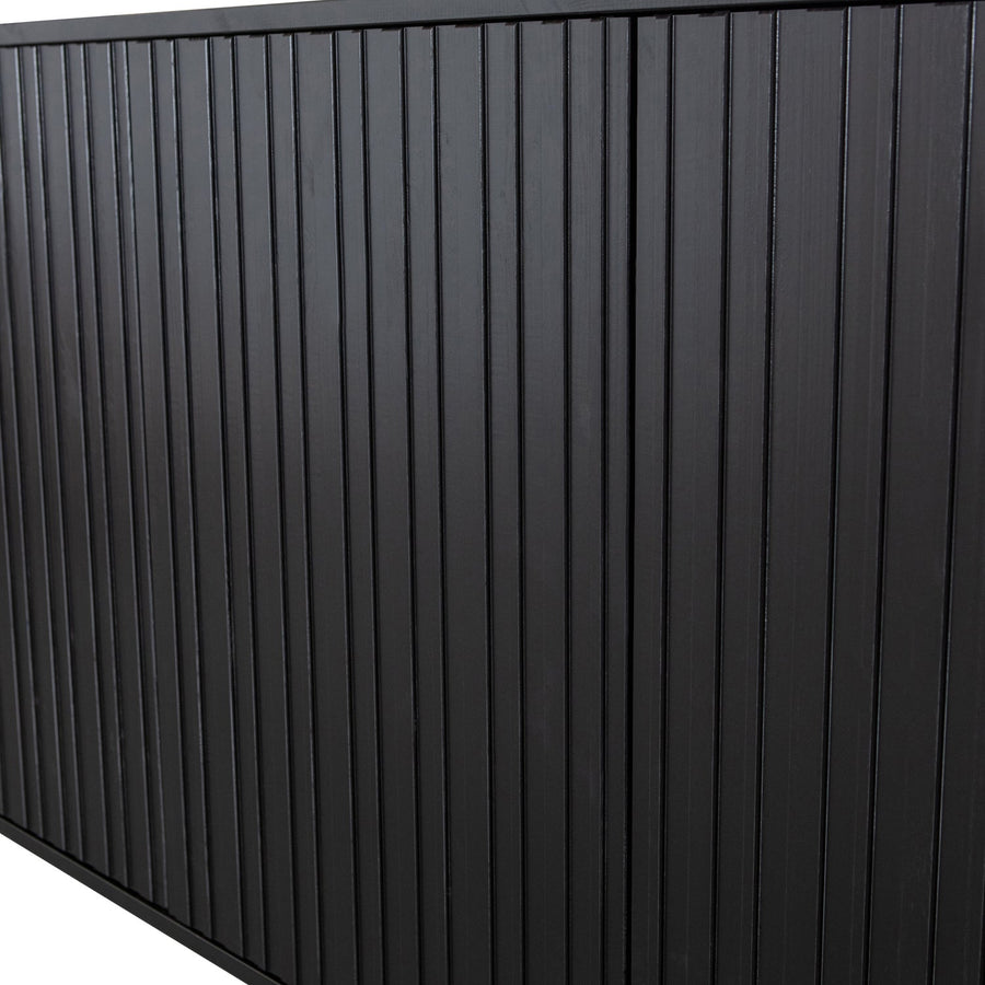 NEW GRAVURE DRESSOIR 200 CM GRENEN ZWART [fsc]