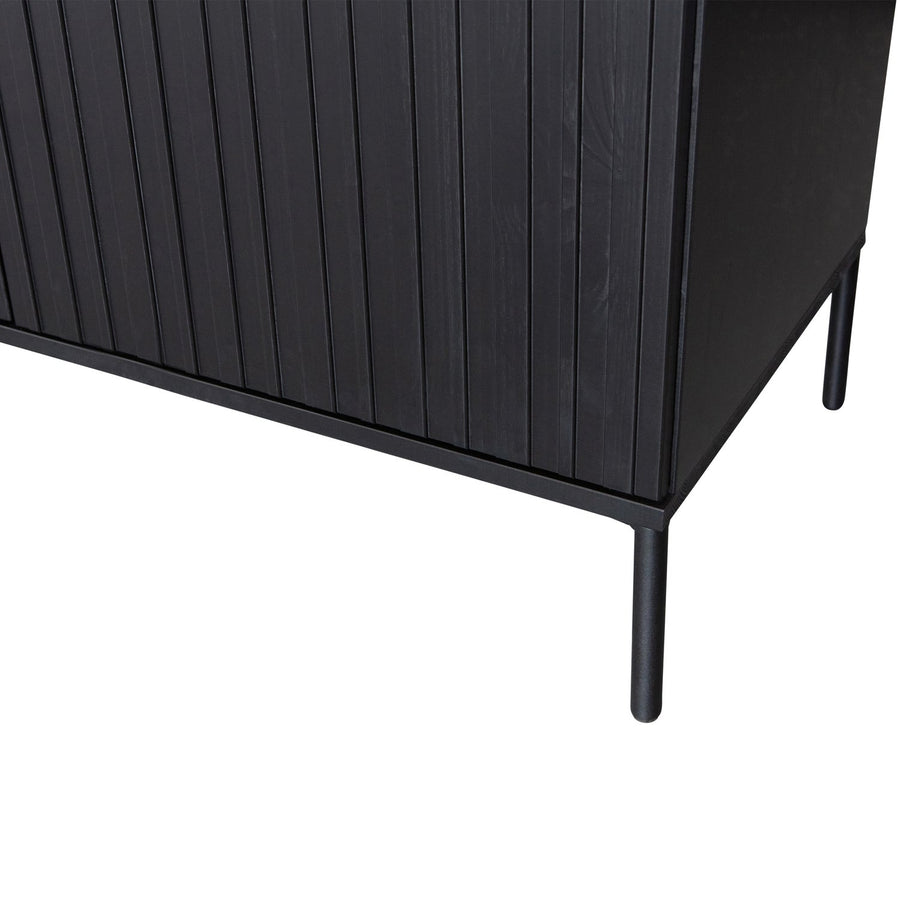 NEW GRAVURE DRESSOIR 200 CM GRENEN ZWART [fsc]