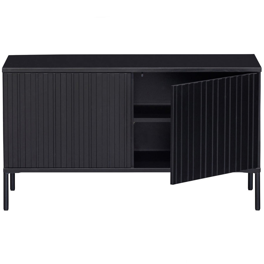 NEW GRAVURE TV MEUBEL 100 CM GRENEN ZWART [fsc]