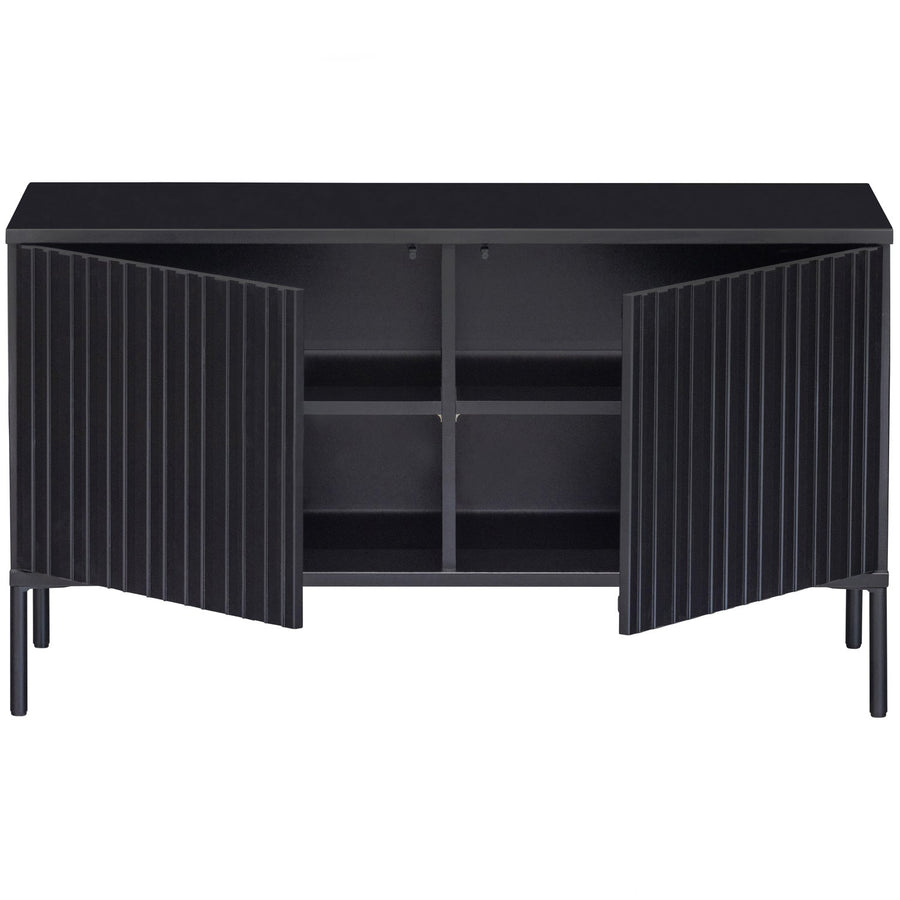 NEW GRAVURE TV MEUBEL 100 CM GRENEN ZWART [fsc]