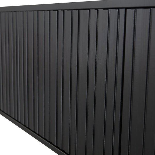NEW GRAVURE TV MEUBEL 100 CM GRENEN ZWART [fsc]
