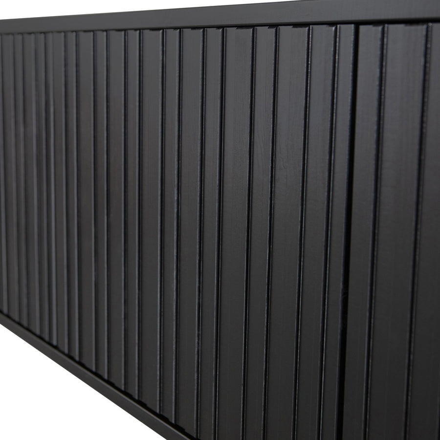 NEW GRAVURE TV MEUBEL 100 CM GRENEN ZWART [fsc]