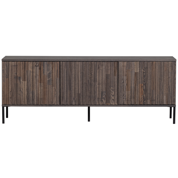 New gravure tv-meubel 150 cm essen fineer espresso [fsc]