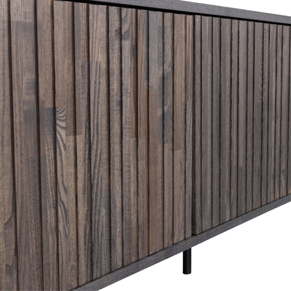 New gravure tv-meubel 150 cm essen fineer espresso [fsc]