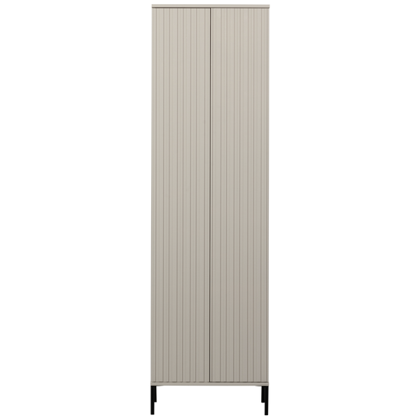 New gravure hoge kast met lade grenen dust [fsc]