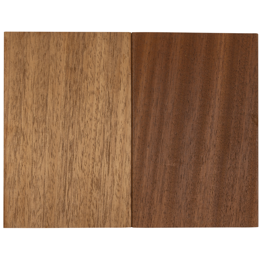 Banco tuinbank ayous hout/metaal naturel