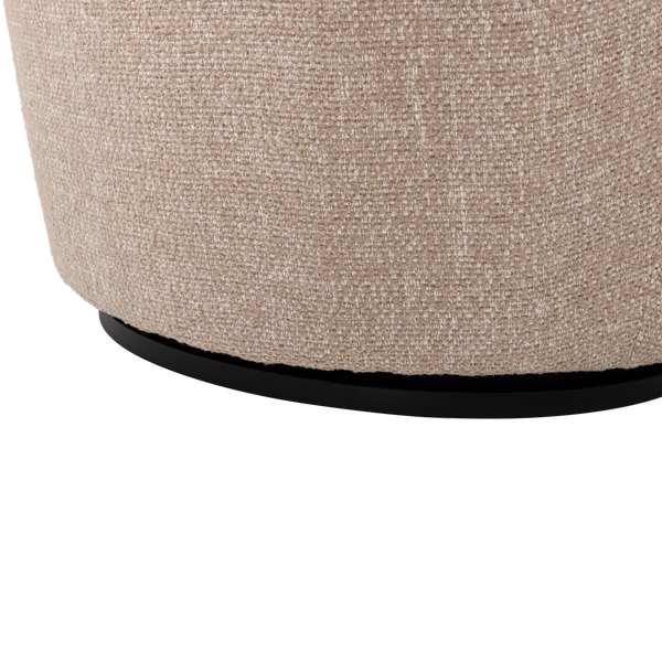 Serra draaifauteuil naturel melange