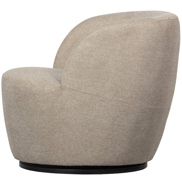 SERRA DRAAIFAUTEUIL GEWEVEN STOF ZAND
