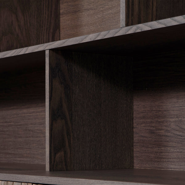 New gravure opzetkast essen fineer espresso [fsc]