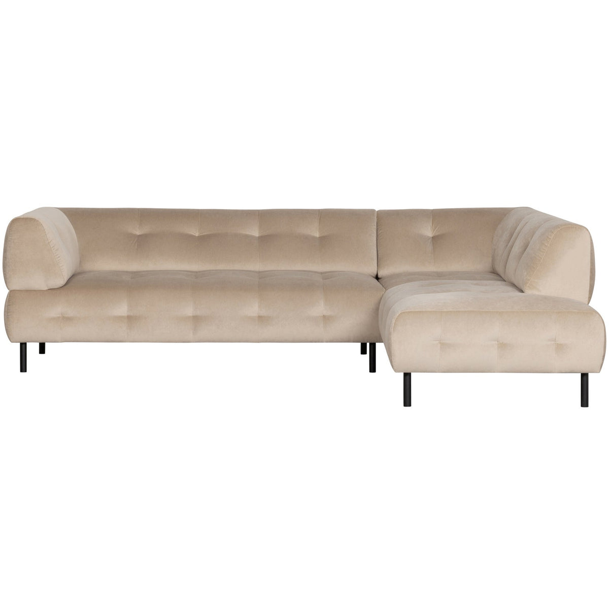 LLOYD HOEKBANK RECHTS VELVET ZEEZOUT