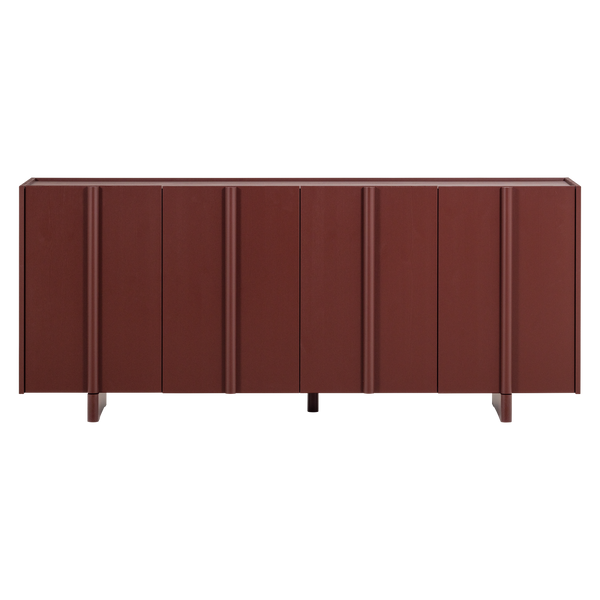 BASU DRESSOIR GRENEN BORDEAUXROOD [fsc]