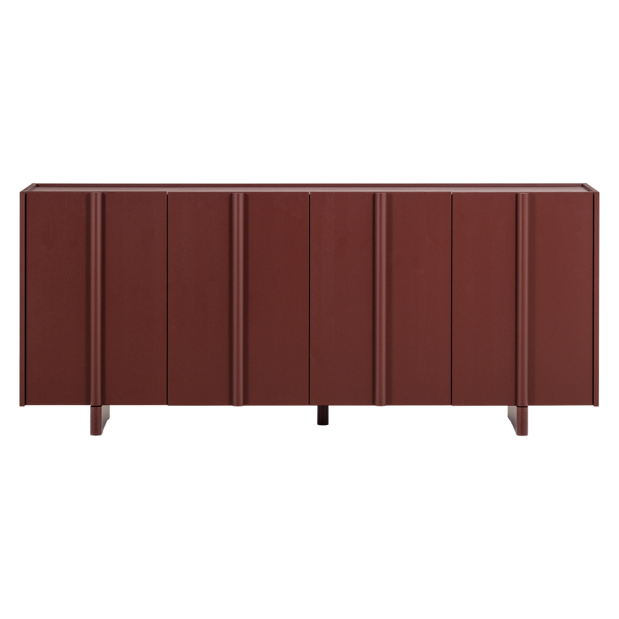 BASU DRESSOIR GRENEN BORDEAUXROOD [fsc]