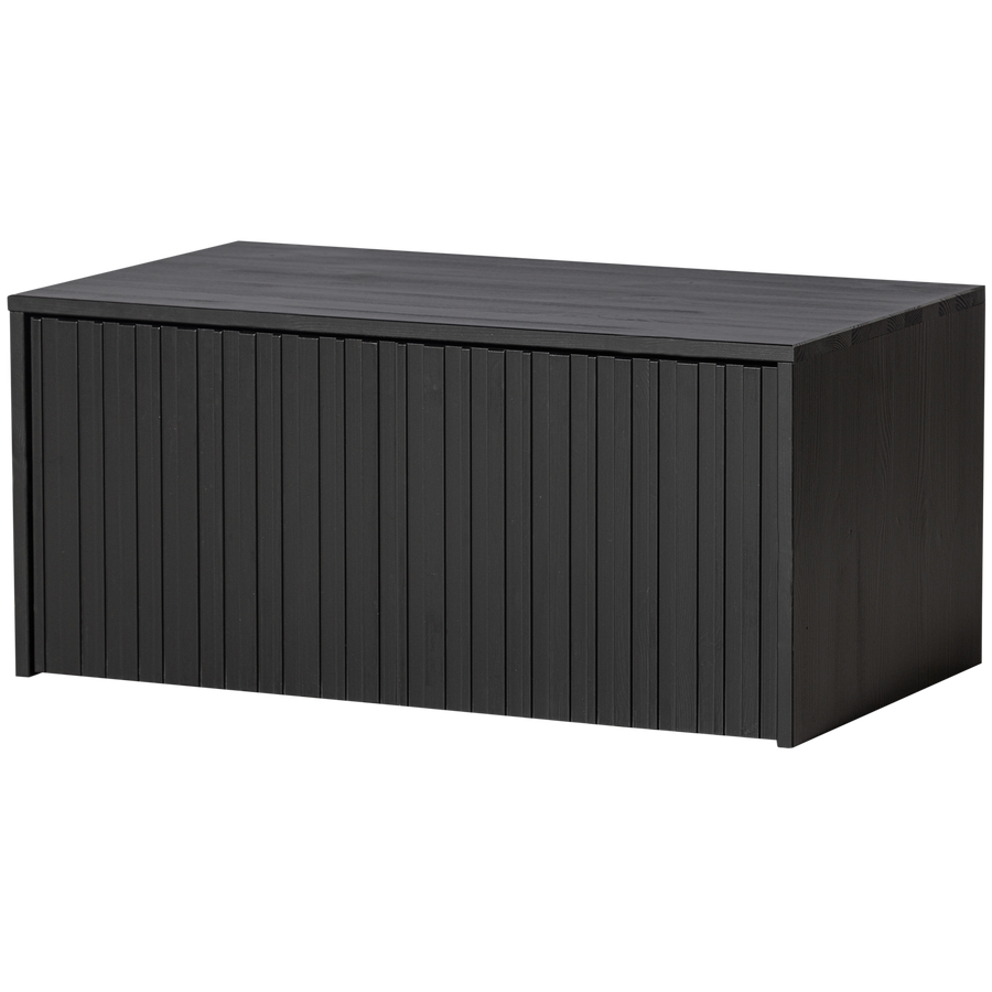 NEW GRAVURE KISTBANK GRENEN ZWART [fsc]