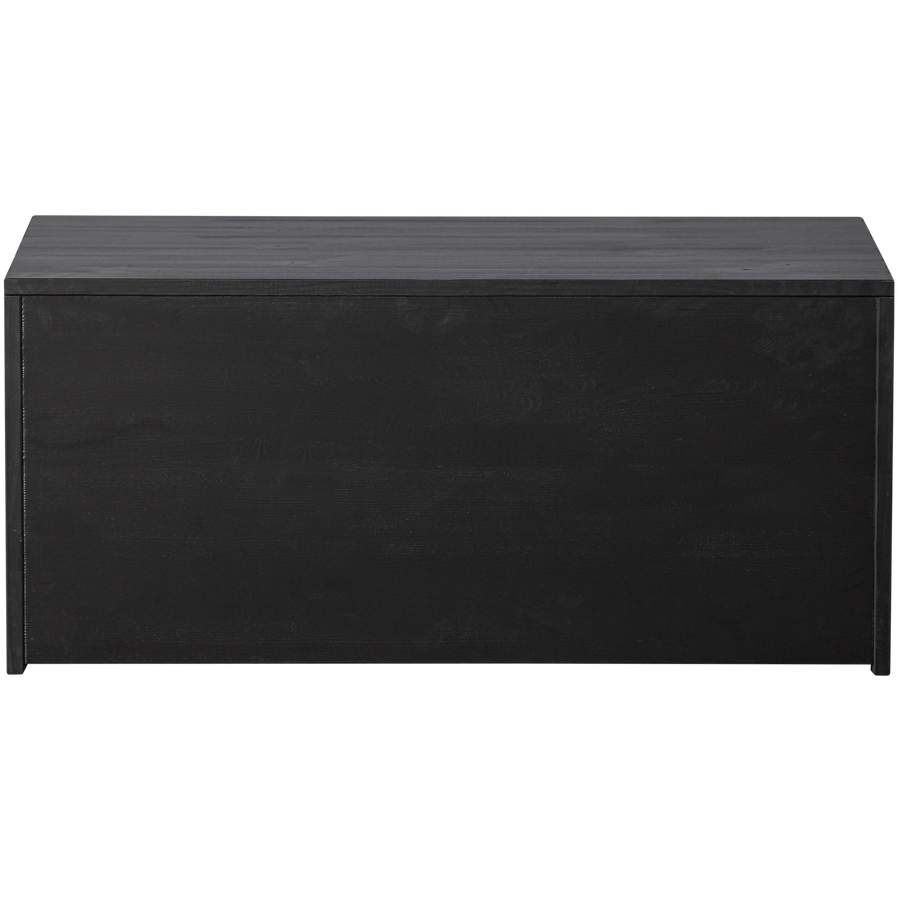 NEW GRAVURE KISTBANK GRENEN ZWART [fsc]