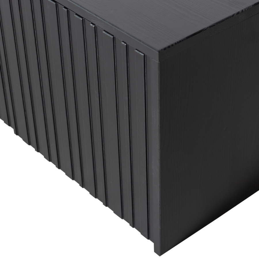 NEW GRAVURE KISTBANK GRENEN ZWART [fsc]