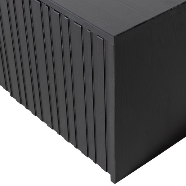 NEW GRAVURE KISTBANK GRENEN ZWART [fsc]