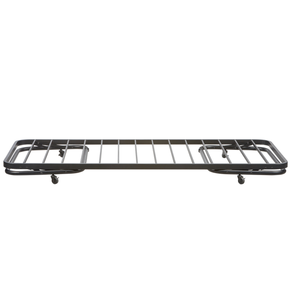Lucy eenpersoons onderschuifbed metaal zwart 90 x 200 cm