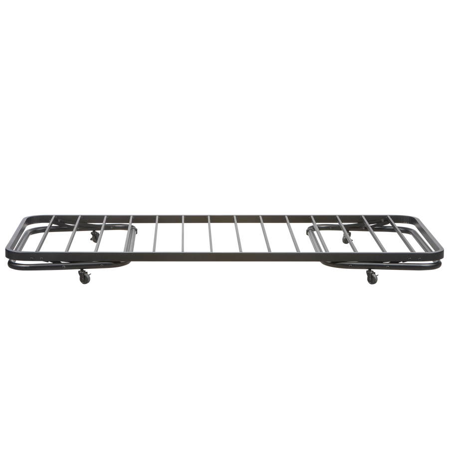 Lucy eenpersoons onderschuifbed metaal zwart 90 x 200 cm