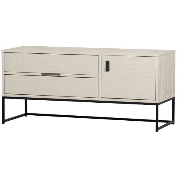 Silas tv-meubel 120 cm grenen dust