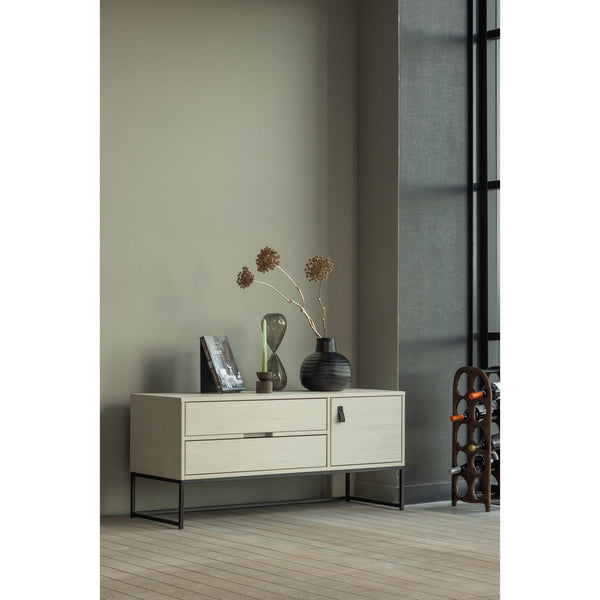 Silas tv-meubel 120 cm grenen dust