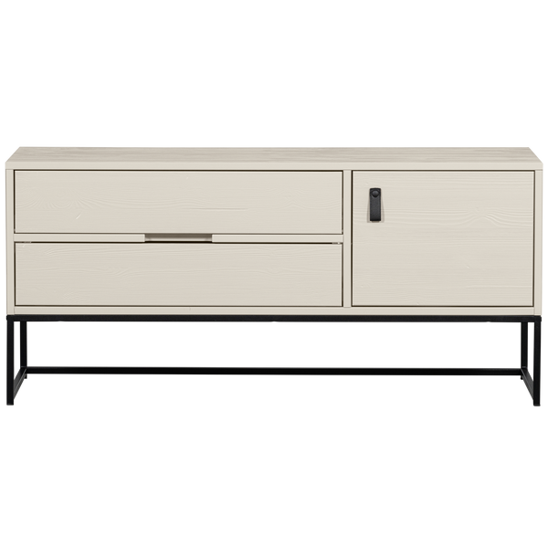 Silas tv-meubel 120 cm grenen dust