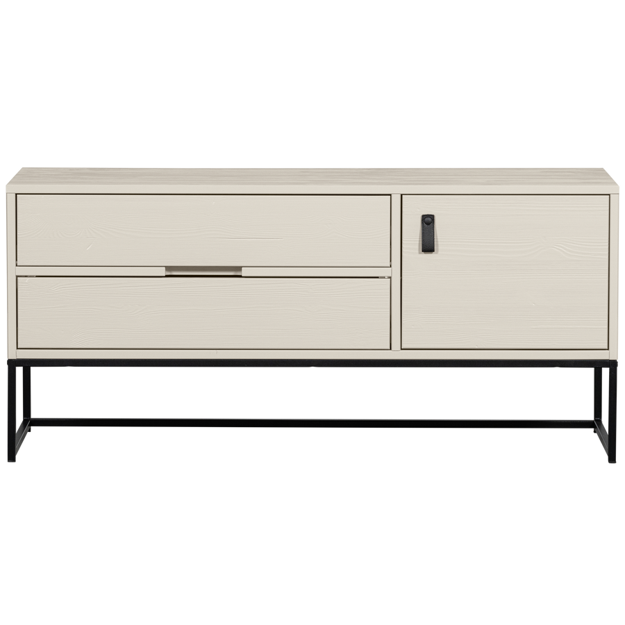 Silas tv-meubel 120 cm grenen dust