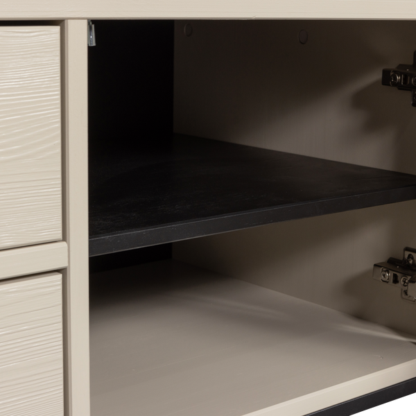 Silas tv-meubel 120 cm grenen dust