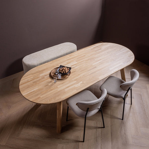 KJELD EETKAMERSTOEL NATUREL (set of 2)