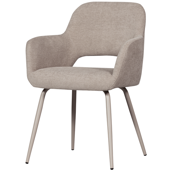 JENNY EETKAMERSTOEL GEWEVEN STOF NATUREL (set of 2)