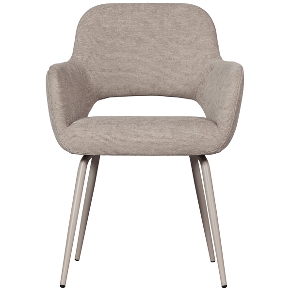 JENNY EETKAMERSTOEL GEWEVEN STOF NATUREL (set of 2)