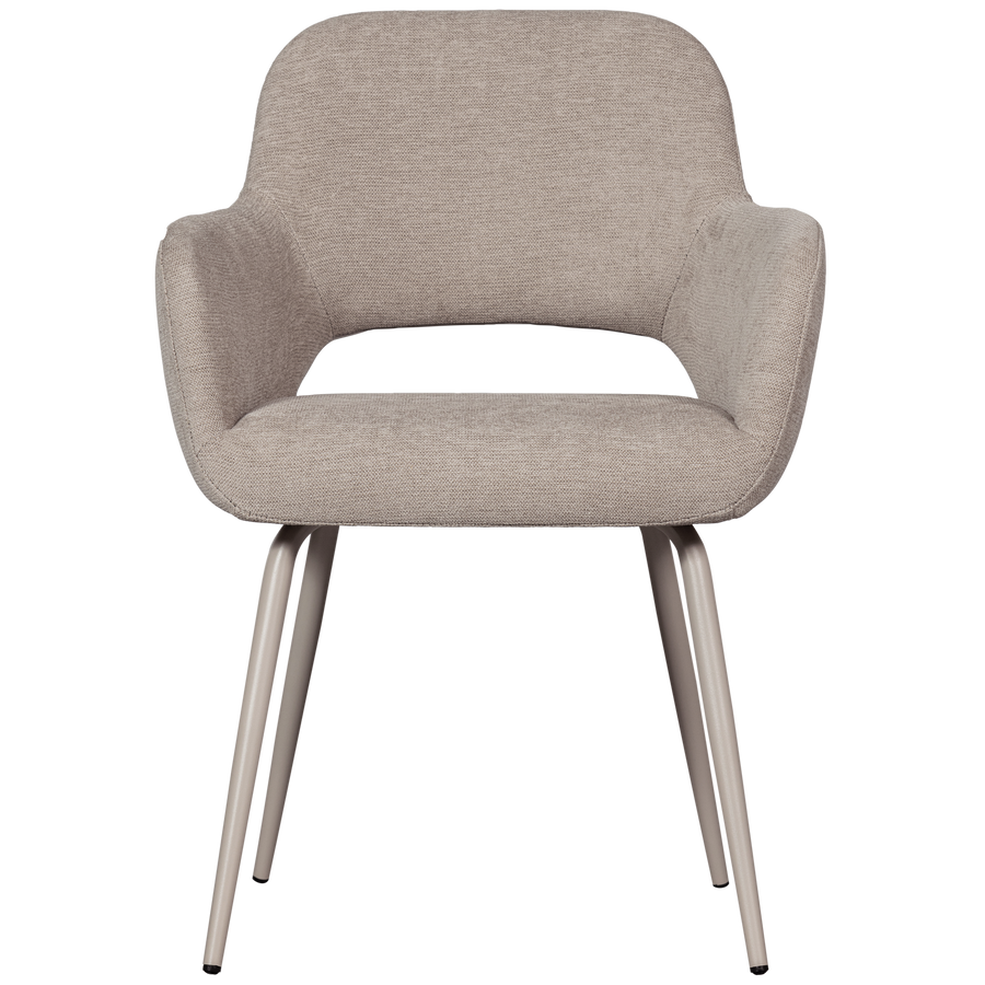 JENNY EETKAMERSTOEL GEWEVEN STOF NATUREL (set of 2)