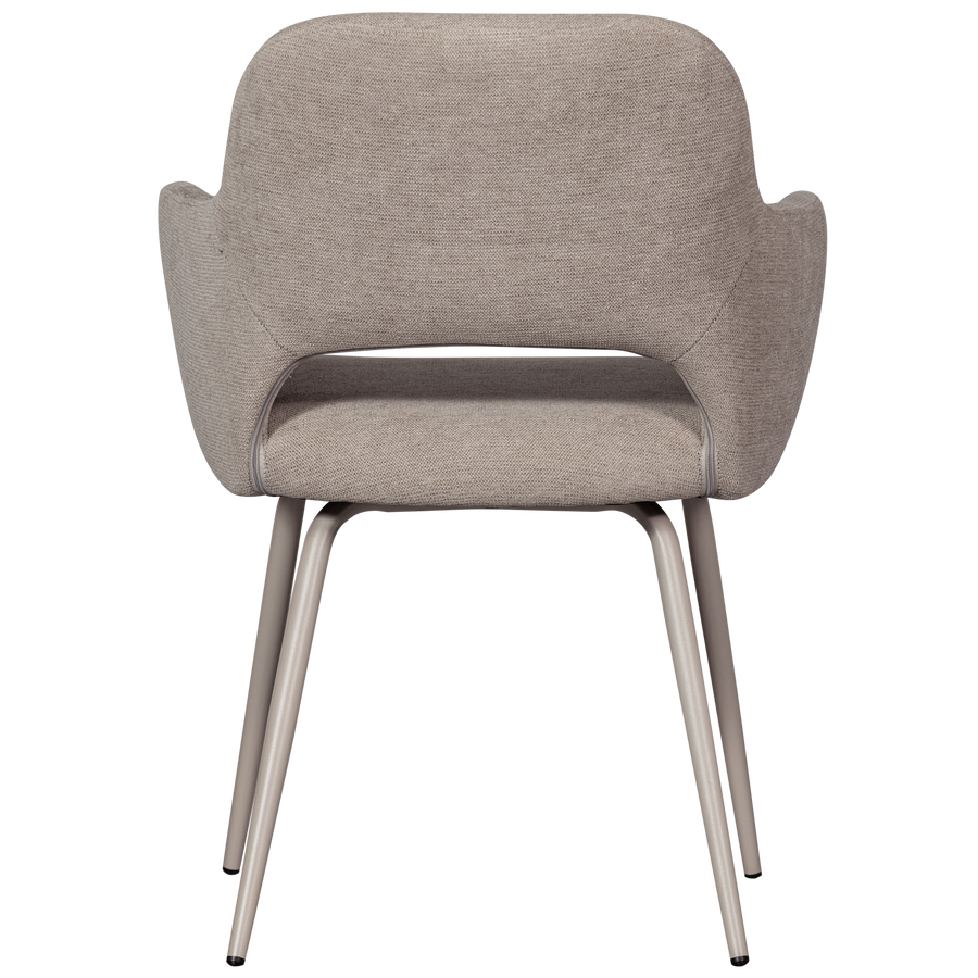 JENNY EETKAMERSTOEL GEWEVEN STOF NATUREL (set of 2)