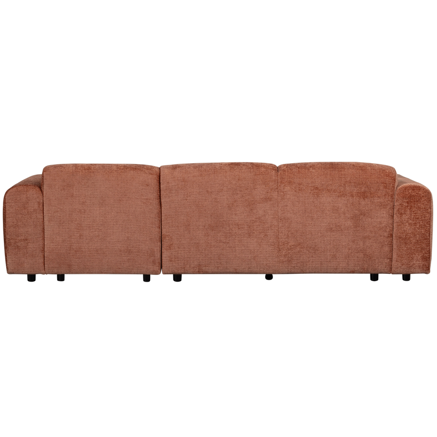 CLOUD CHAISE LONGUE BANK RECHTS CHENILLE TERRA