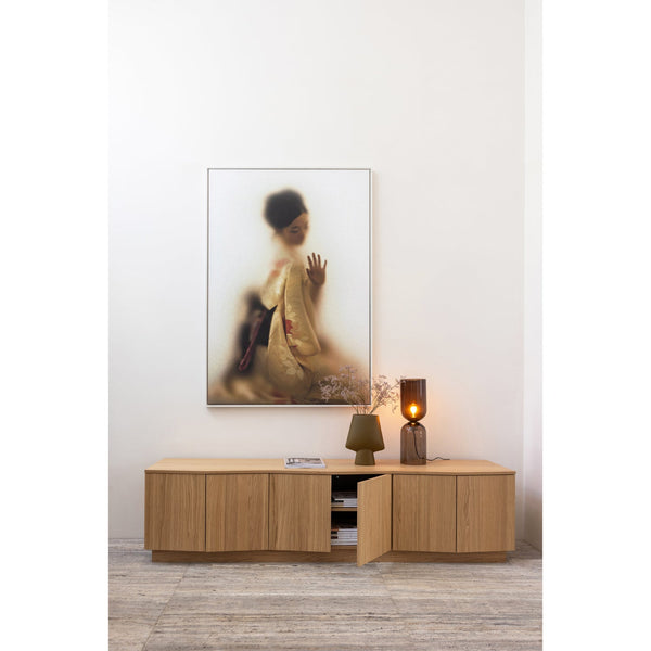 Zuma tv-meubel 200 cm eiken fineer transparant [fsc]