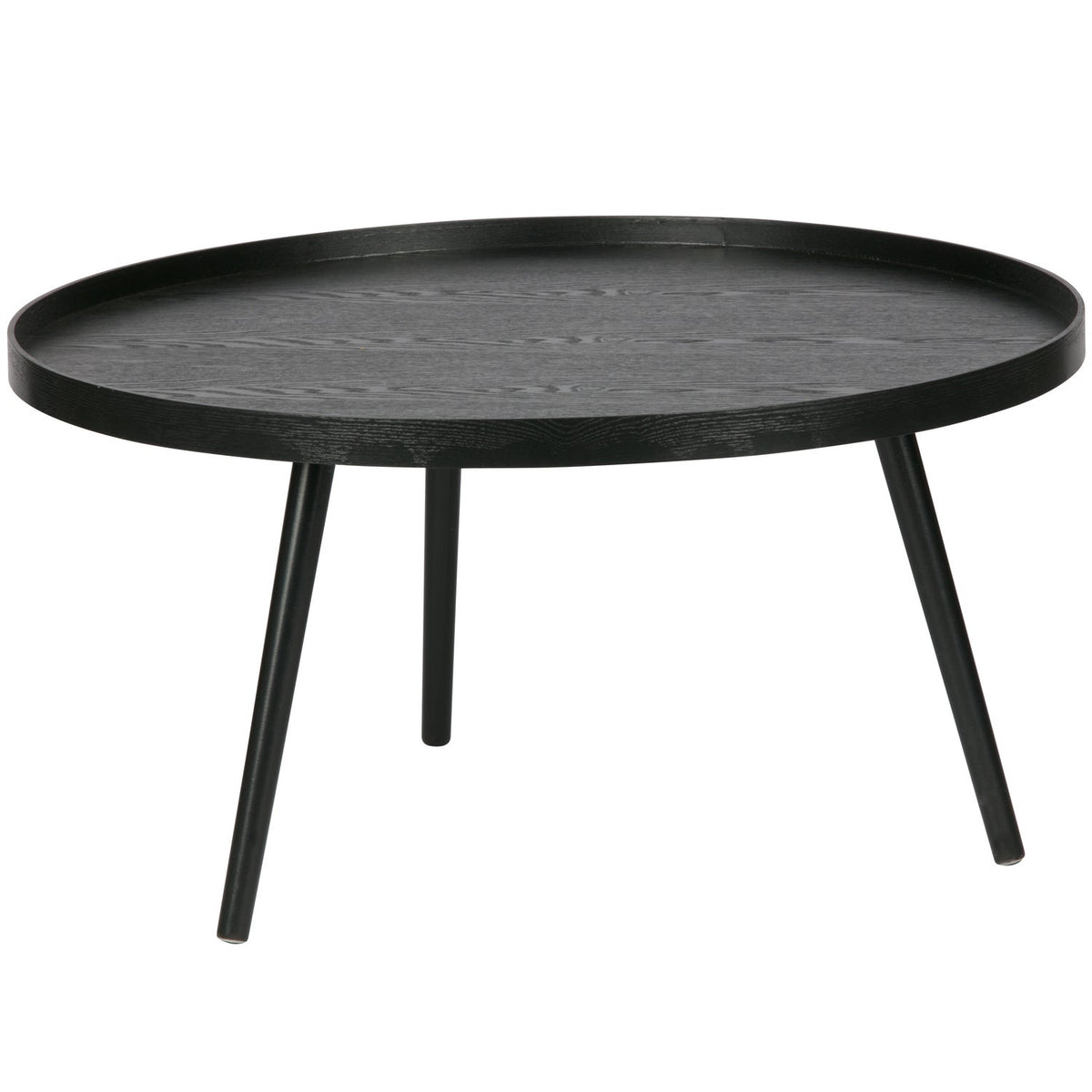 Mesa bijzettafel xl 39xo78 cm hout zwart