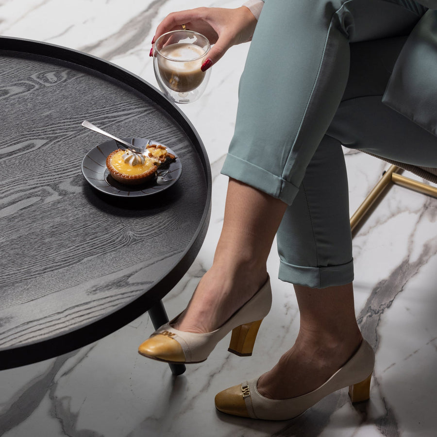 Mesa bijzettafel xl 39xo78 cm hout zwart