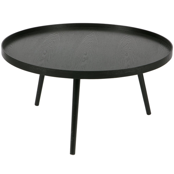 Mesa bijzettafel xl 39xo78 cm hout zwart