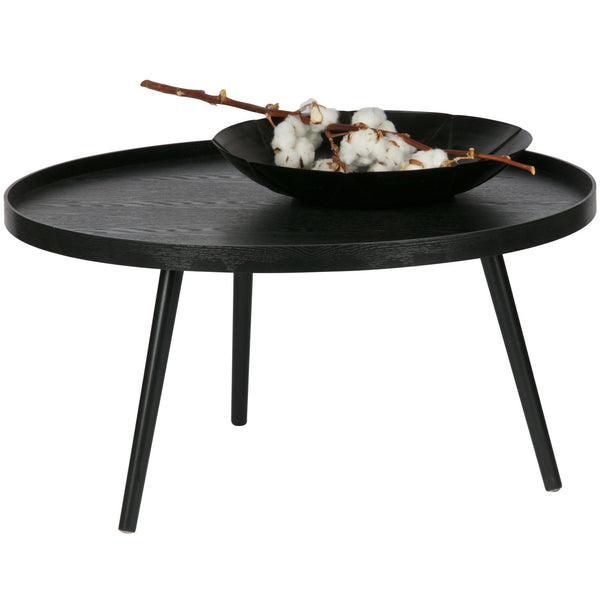 Mesa bijzettafel xl 39xo78 cm hout zwart