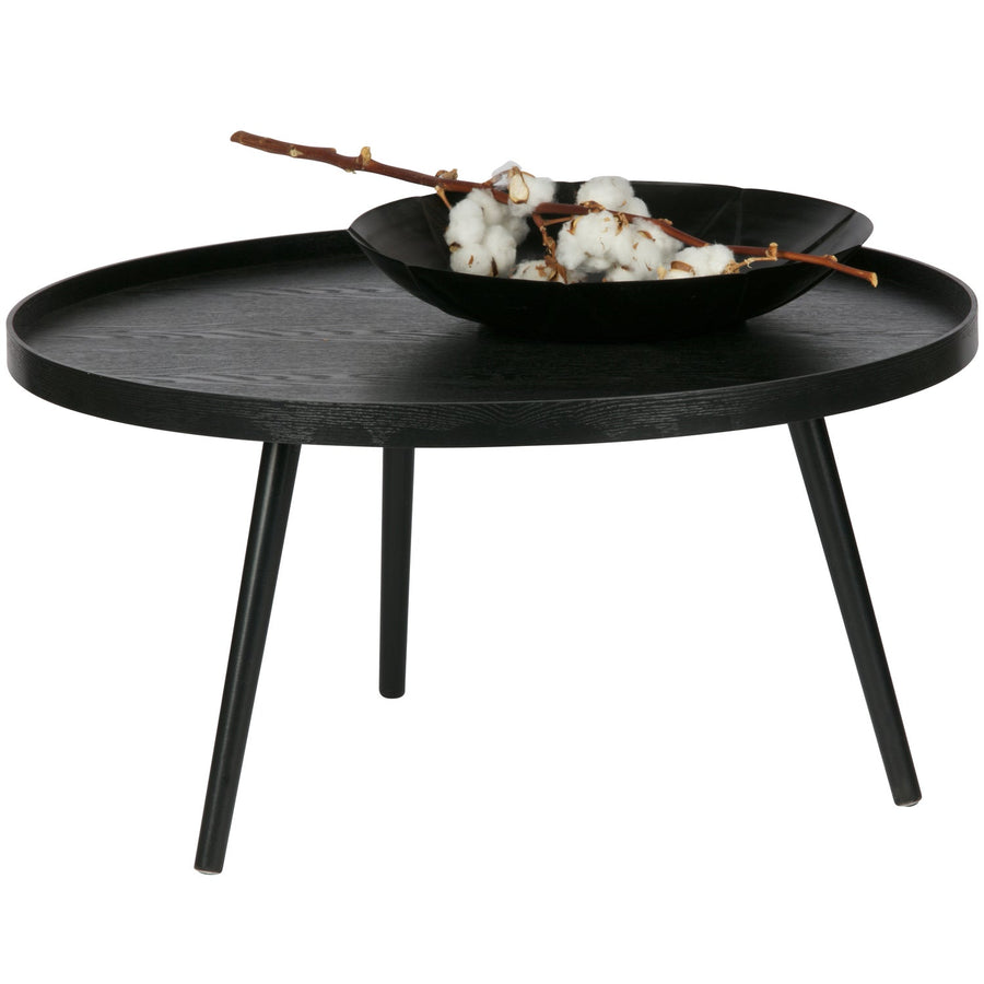 Mesa bijzettafel xl 39xo78 cm hout zwart
