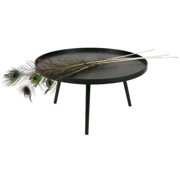 Mesa bijzettafel xl 39xo78 cm hout zwart