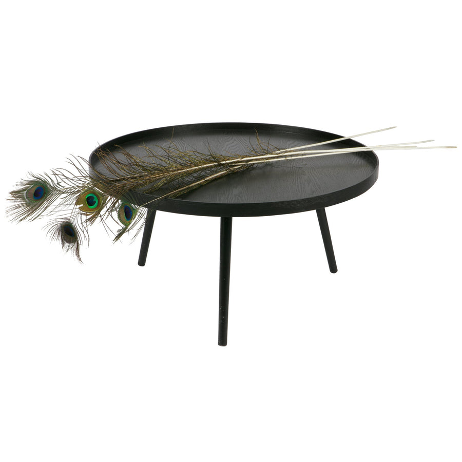 Mesa bijzettafel xl 39xo78 cm hout zwart