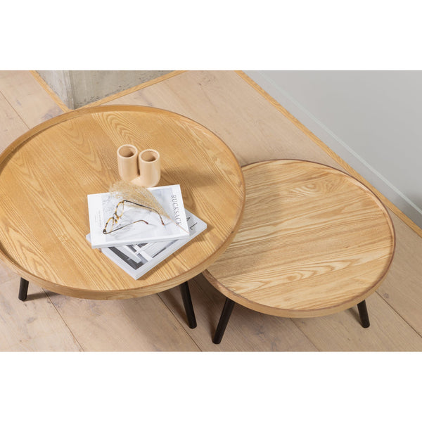 MESA BIJZETTAFEL L HOUT NATUREL 34xO60 [fsc]