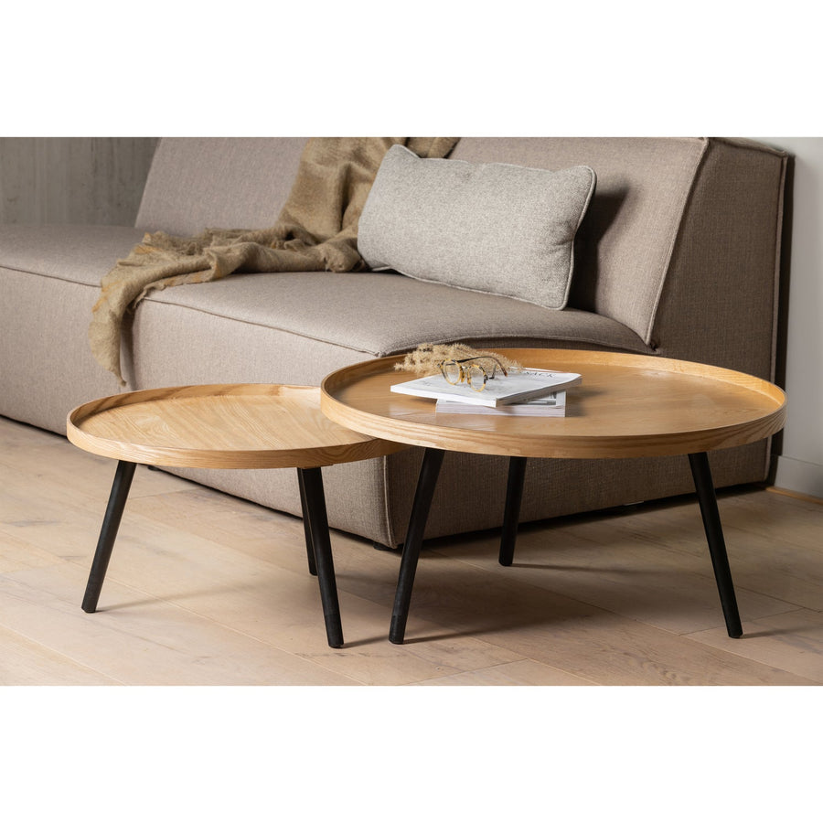 MESA BIJZETTAFEL L HOUT NATUREL 34xO60 [fsc]