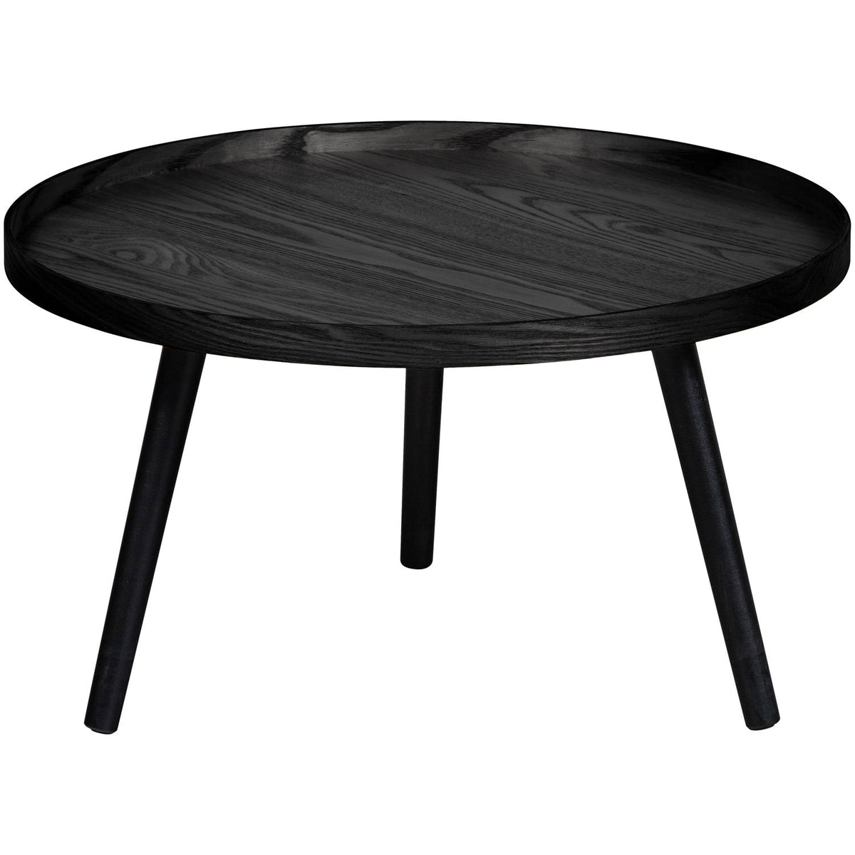 Mesa bijzettafel l 34xo60 cm hout zwart