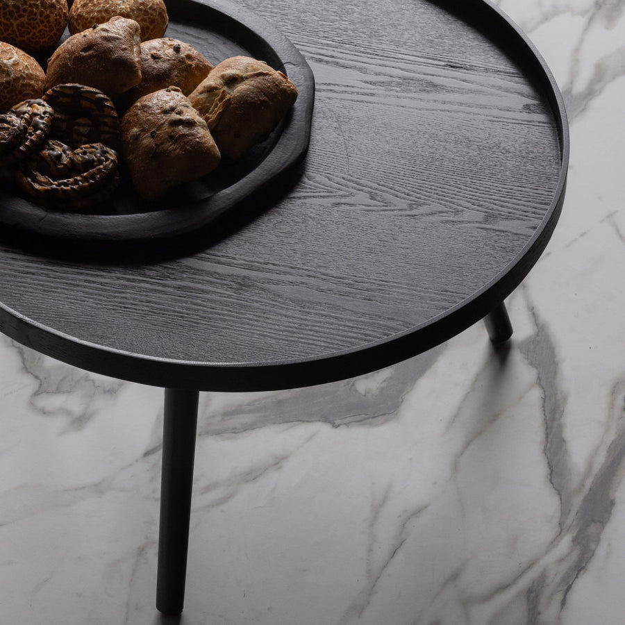 Mesa bijzettafel l 34xo60 cm hout zwart