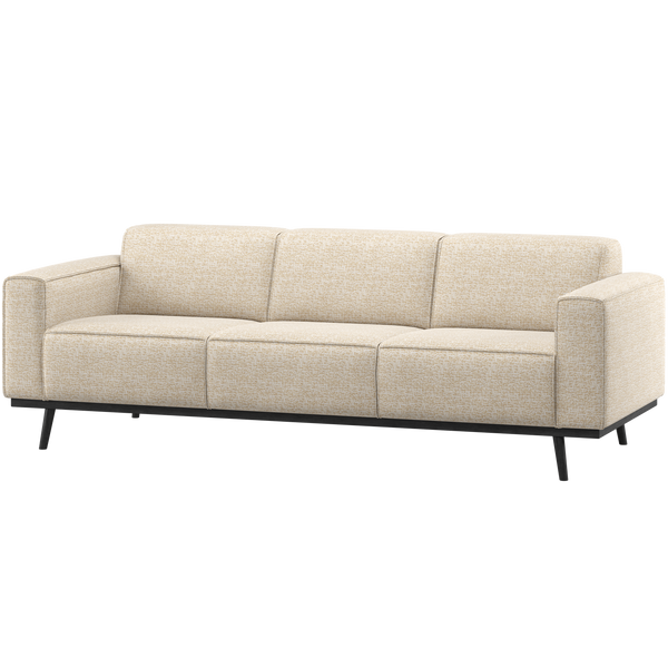 Statement 3-zits zitbank 230 cm beige melange
